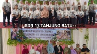 Haru Bahagia, 63 Siswa SDN 17 Tanjung Batu Dilepas Menuju Jenjang Lebih Tinggi