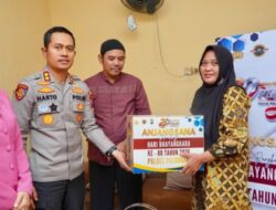 Hari Bhayangkara ke-80, Kapolres Pasuruan Anjangsana Anggota Sakit dan Warakawuri