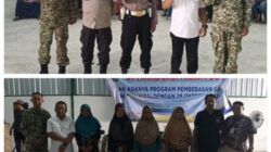 Penyaluran Bantuan Pangan Beras dan Minyak Goreng Program Bapanas Di Desa Kedondong Disambut Antusias Warga