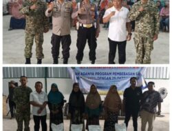 Penyaluran Bantuan Pangan Beras dan Minyak Goreng Program Bapanas Di Desa Kedondong Disambut Antusias Warga