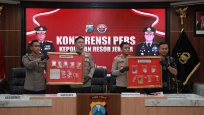 Polres Jember Ungkap Kasus Narkoba Amankan 30 Tersangka dan Ratusan Gram Sabu