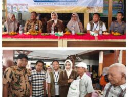 Wakil Bupati Mimik Idayana dan Ketua TP PKK Sriatun Subandi Salurkan Bantuan Pangan kepada 2.052 Warga Sidoarjo