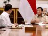 Presiden Prabowo Subianto memanggil Menteri Pertanian Andi Amran Sulaiman di Istana Merdeka