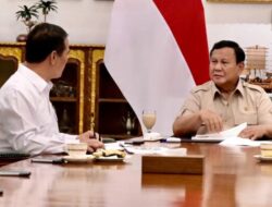 Presiden Prabowo Subianto memanggil Menteri Pertanian Andi Amran Sulaiman di Istana Merdeka