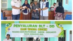 Penyaluran BLT-DD Tahap Dua Desa Kedungpandan Kecamatan Jabon Tahun Anggaran 2026