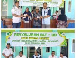 Penyaluran BLT-DD Tahap Dua Desa Kedungpandan Kecamatan Jabon Tahun Anggaran 2026