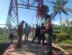 Merah Putih Berkibar di Jembatan Perintis Garuda, Simbol Syukur Warga Dua Desa