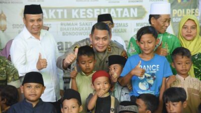 Hari Bhayangkara ke 80, Kapolres Bondowoso Tebar Kepedulian Bernilai Ibadah