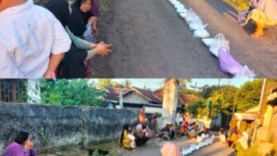 WARGA RT.03/RW.03 DUSUN RESOMULYO GELAR BARITAN SELAMATAN MENYAMBUT 1 MUHARAM 1448 H
