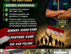 Giat Rutin Rapat DPP LSM P-mdm,di Kantor pusat  Wonorejo