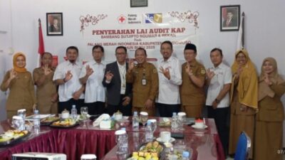 Penghargaan Opini WTP Diterima PMI Bondowoso