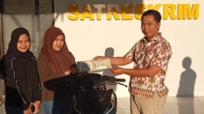 Sepeda Motor yang Hilang Berhasil Ditemukan, Korban Curanmor Sampaikan Apresiasi ke Polres Pamekasan