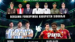 Pemkab Sidoarjo Ajak Warga Nonton Bareng Final Piala Dunia, Berhadiah Umroh
