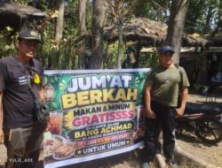 Penuh Syukur dan Kebersamaan, Warung Bebek Asli Madura Bang Ahmad,Gelar Makan Gratis di Bondowoso