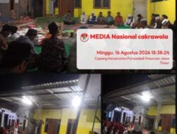GUYUP RUKUN, WARGA DUSUN KANDANGSARI DESA CAPANG GELAR ACARA KENANG JASA PAHLAWAN