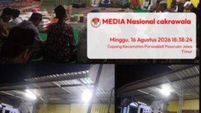 GUYUP RUKUN, WARGA DUSUN KANDANGSARI DESA CAPANG GELAR ACARA KENANG JASA PAHLAWAN
