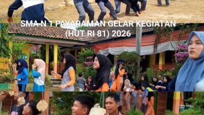 Semarak dan Penuh Makna:  SMAN 1 Payaraman Gelar Lomba Perayaan HUT‑RI ke‑81
