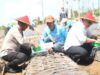 Dukung Swasembada Pangan, Polda Jatim dan Petani Tanam Bawang Putih Serentak