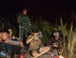 Berpacu dengan Waktu di Gunung Krincing, Babinsa dan Tim Gabungan Berhasil Evakuasi Tiga Pendaki Hilang