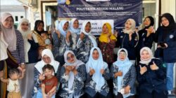 Dorong Transformasi Digital Desa, Tim Polinema Latih Kader Posyandu Kunir Lor Gunakan SIMANDU