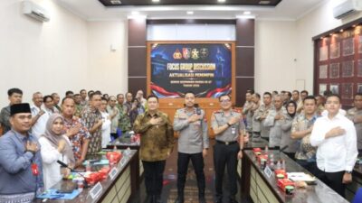 Focus Group Discussion dan Bakti sosial Kompol Gandha Syah Hidayat serdik Sespimen Polri