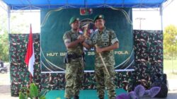 Satu Tahun BRIGIF TP 28/BARI FOLA, Kolonel inf Rinto Wijaya berpesan untuk meningkatkan Profesionalisme