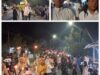 Desa Lembengan Bercahaya  Ratusan Warga Gelar Pawai Obor Dan Pengajian Umum