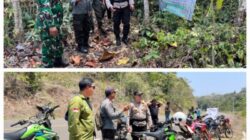 Polres Malang Gencarkan Deteksi Dini Karhutla, Sisir Area BKPH Sengguruh di Bantur