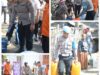 Kekeringan di Bondowoso, Polres Bondowoso Salurkan Bantuan Air Bersih Untuk Warga Terdampak
