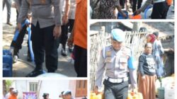 Kekeringan di Bondowoso, Polres Bondowoso Salurkan Bantuan Air Bersih Untuk Warga Terdampak
