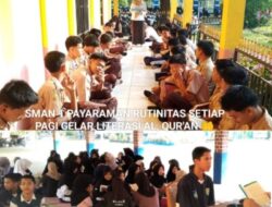 Setiap Pagi Fajar Berirama: SAMSAPA SMAN 1 Payaraman Tanam Fondasi Iman Lewat Literasi Al‑Qur’an