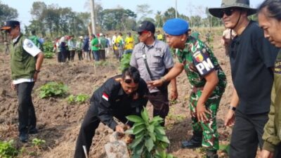 HUT TNI ke-81, Kodim 0822/Bondowoso Tanam 1.000 Pohon,Libatkan Forkopimda dan LSM