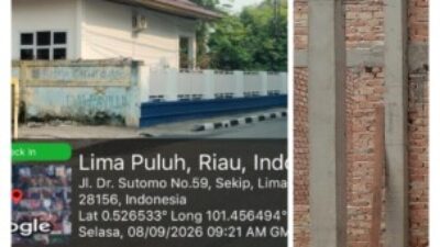 Diduga Langgar GSB, Tulangan Kolom Perpustakaan SMPN 10 Dipertanyakan: Apa Hasil Audit BPK, BPKP dan Inspektorat