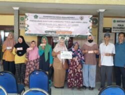 Penyaluran BLT-DD tahap Tiga Desa Banjarpanji Kecamatan Tanggulangin TA 2026