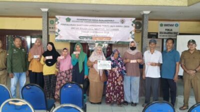 Penyaluran BLT-DD tahap Tiga Desa Banjarpanji Kecamatan Tanggulangin TA 2026