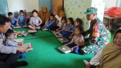 Dikawal Babinsa dan Bhabinkamtibmas, Penyaluran MBG di TK PGRI 03 Tapen Berjalan Lancar
