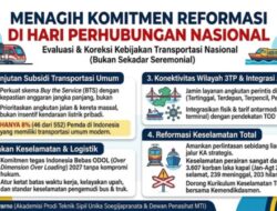 Menagih Komitmen Reformasi di Hari Perhubungan Nasional