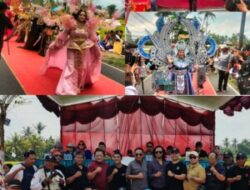 SEMARAK PAWAI BUDAYA DESA TEGALHARJO, WARGA GLENMORE TUMPAH RUAH RAYAKAN HUT RI KE-81