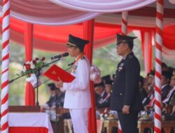 Bupati Ogan Ilir Pimpin Upacara HUT ke-81 RI, Bacakan Amanat Presiden di Lapangan Tanjung Sen