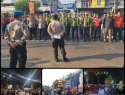 166 Personel Polres Pasuruan Sukses Amankan Pasuruan Carnival yang Dipadati Ribuan Penonton