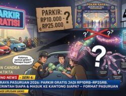 PEKAN RAYA PASURUAN 2026: PARKIR YANG TADINYA GRATIS, KINI DITARIK RP.10 RIBU HINGGA RP.25 RIBU, ATAS PERINTAH SIAPA DAN MASUK KE KANTONG SIAPA