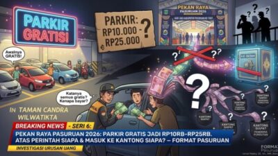 PEKAN RAYA PASURUAN 2026: PARKIR YANG TADINYA GRATIS, KINI DITARIK RP.10 RIBU HINGGA RP.25 RIBU, ATAS PERINTAH SIAPA DAN MASUK KE KANTONG SIAPA