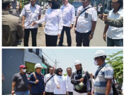 Betonisasi Jalan Kedungbanteng Tanggulangin, Wabub Sidoarjo Mimik Idayana Melakukan Inspeksi Mendadak