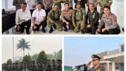 Brigif TP 28/Bari Fola Gelar Upacara HUT ke-81 TNI