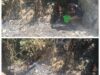 Api Membakar Tumpukan Sampah di Samping SMPN 1 Prajekan, Babinsa Bergerak Lakukan Pemadaman