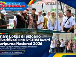 Enam Lokus di Sidoarjo Diverifikasi untuk STBM Award Paripurna Nasional 2026