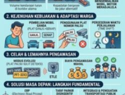 Menimbang Akhir Era Ganjil-Genap Jakarta, Djoko Setijowarno: Saatnya Beralih ke ERP