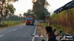 Polres Bondowoso berhasil amankan remaja pembuat konten truck oleng di jalan