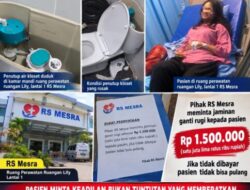 Fasilitas Rusak Dibebankan ke Pasien: Klaim Rp.1.5 Juta di RS Mesra Kampar Dipertanyakan