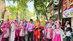 Membanggakan!!! Azzahra Alea Malika, Mayoret Cilik SDN Bugih 3 yang Curi Perhatian di Hari Jadi Pamekasan ke-496